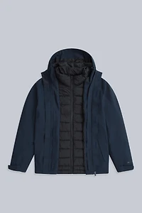 Rudy Mens Waterproof 3 1 Padded Jacket