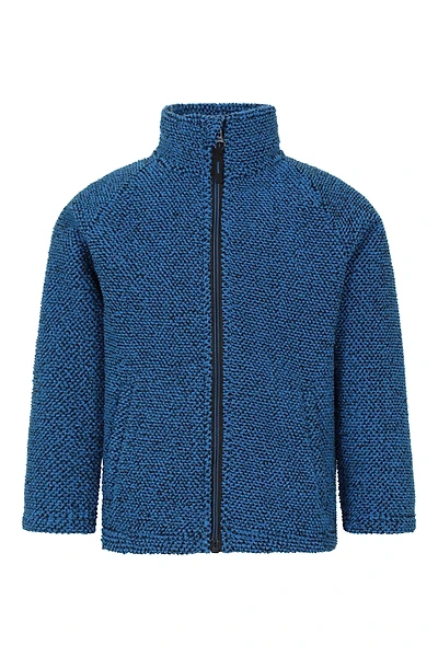 Ash Kids Melanged Full Zip Fleece