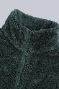 Teddy Mens Half Zip Fleece