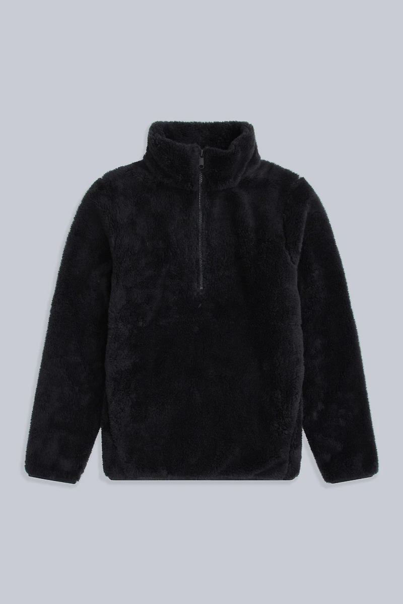 Teddy Womens Half Zip Fleece