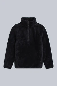 Teddy Womens Half Zip Fleece