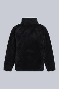 Teddy Womens Half Zip Fleece