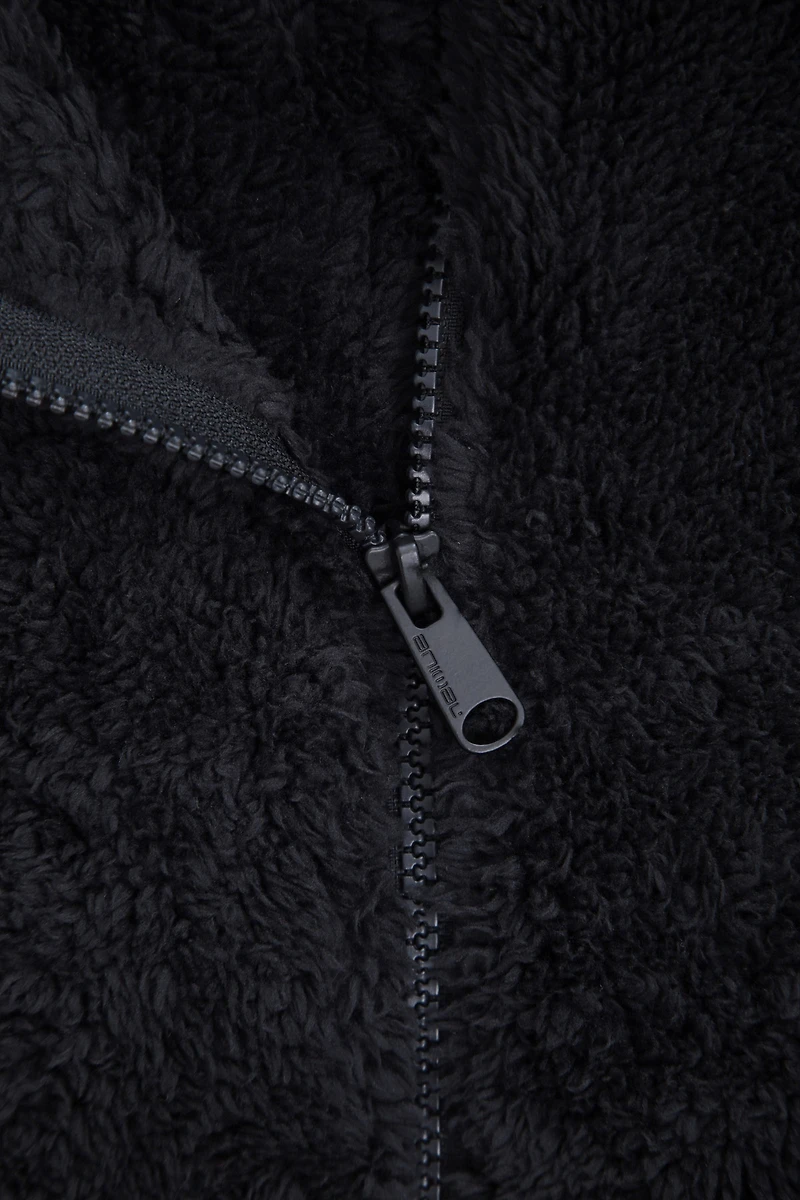 Teddy Womens Half Zip Fleece