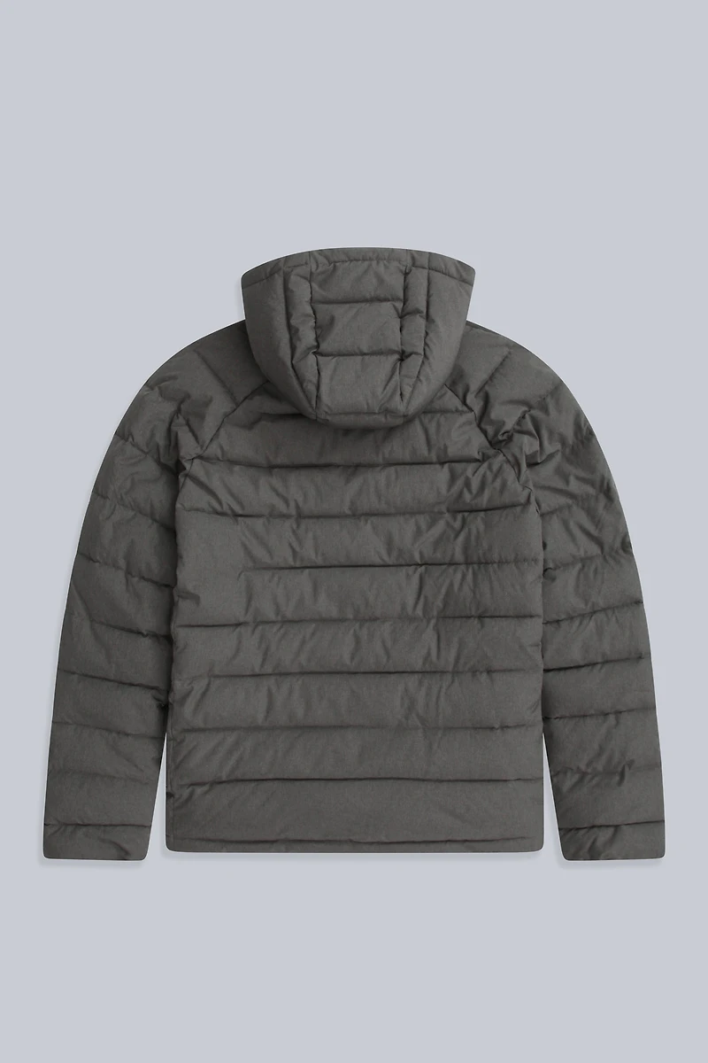Light Cloud Cosi Marl Hooded Mens Padded Jacket