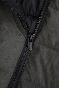 Light Cloud Cosi Marl Hooded Mens Padded Jacket