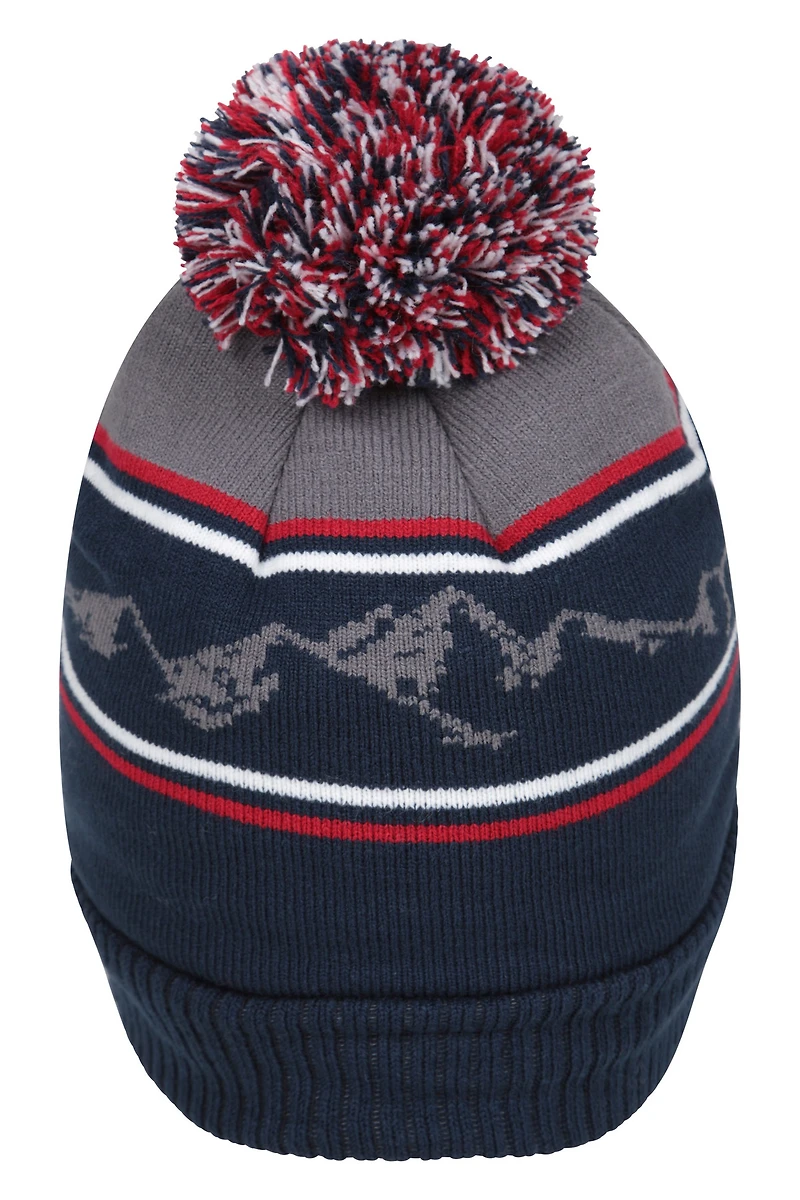 Regional Vancouver Sherpa Lined Pom Beanie