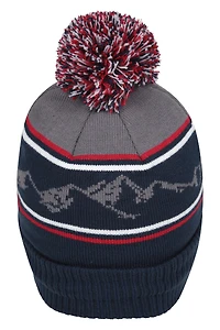 Fur Lined Pom Beanie