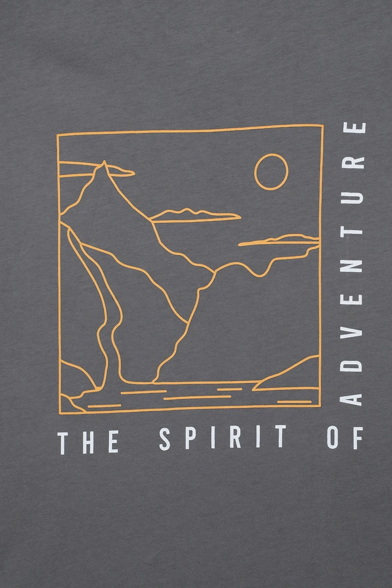 Spirit Of Adventure Graphic Long Sleeve T-Shirt