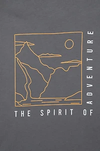 Spirit Of Adventure Graphic Long Sleeve T-Shirt