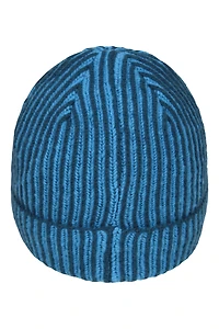 Isotherm Ribbed Kids Fur Lined Beanie Glove Set