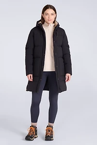 Manta Borg Lined Womens Long Padded Jacket