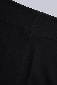 Fleece Lined Ribbed Womens Leggings