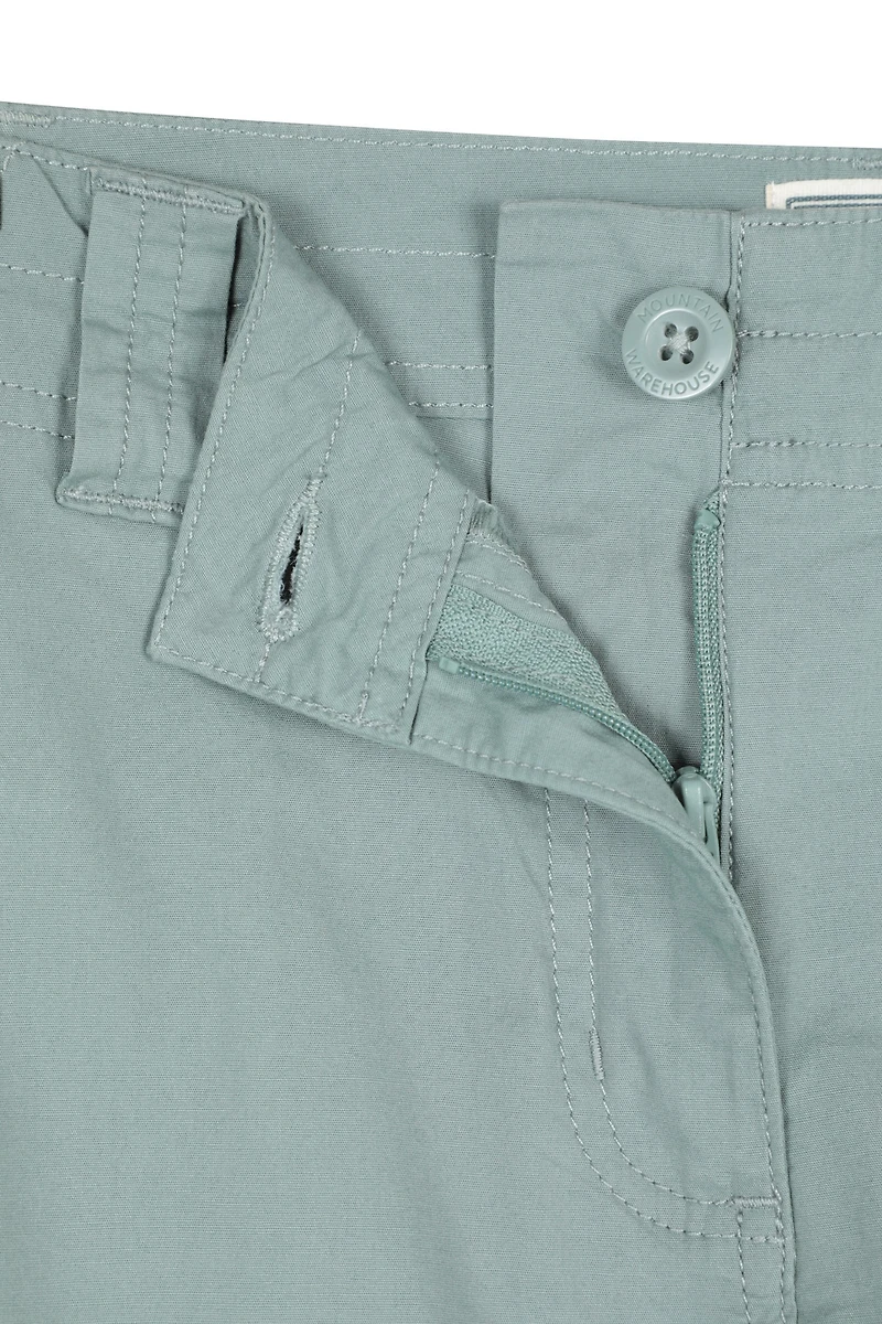 Coastal Stretch Womens Cargo Capri