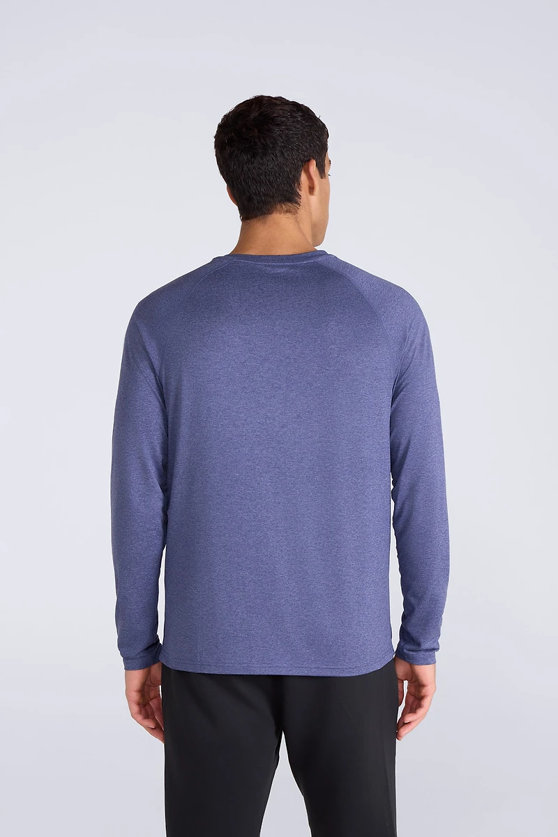 Active Mens Long Sleeve Tee