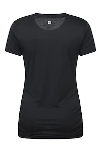 Active Womens Ruched Longline T-Shirt