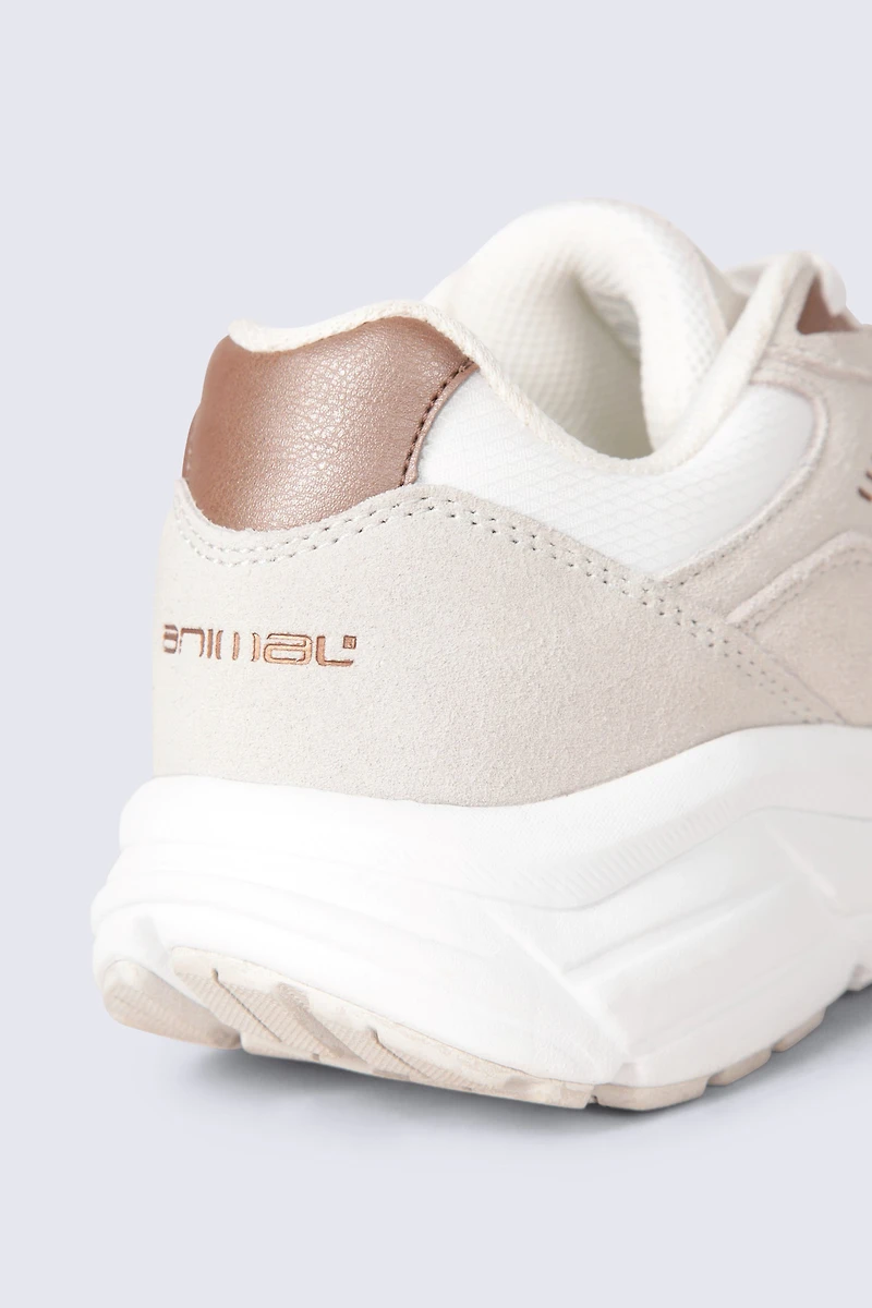 Ezra Womens Everyday Leather Trainers