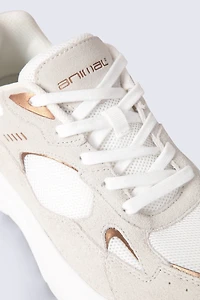 Ezra Womens Everyday Leather Trainers