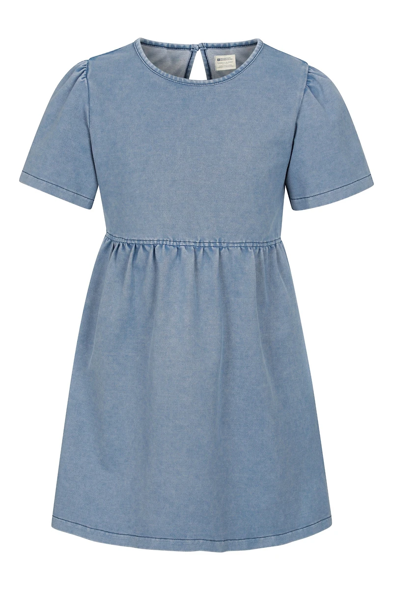 Elodie Kids Chambray Dress