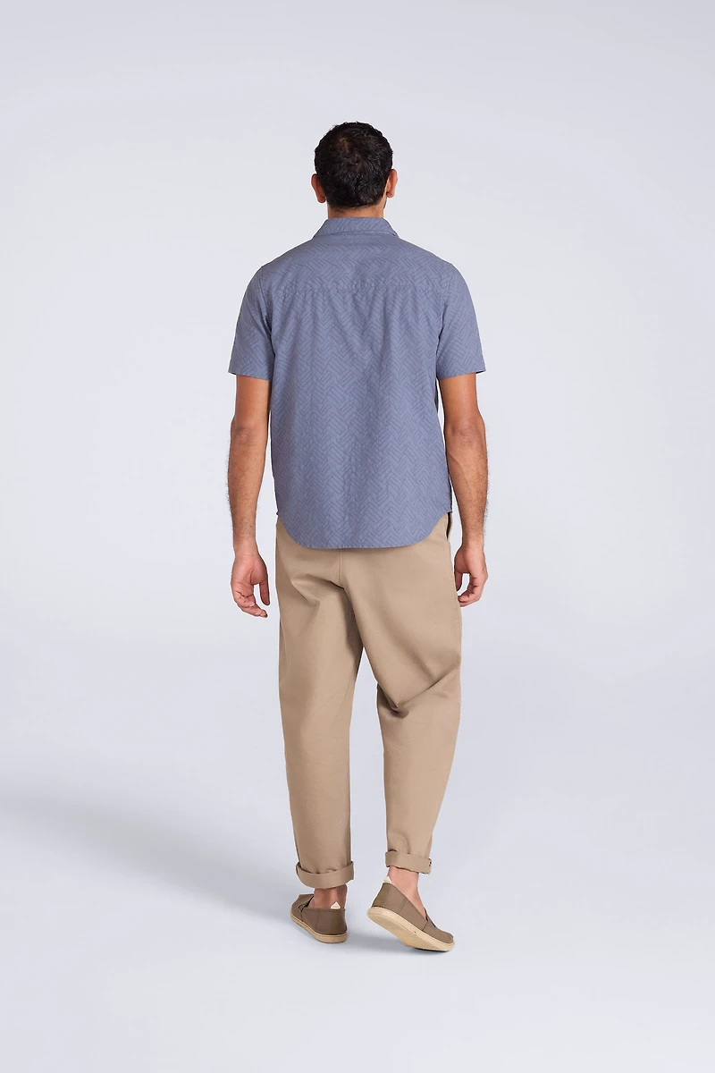 Fiji Mens Textured Shirt
