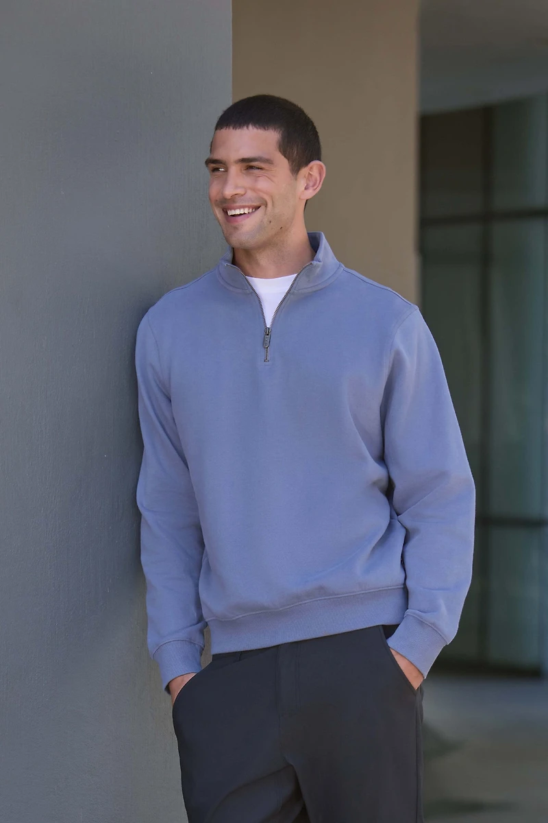Sid Mens Half-Zip Sweat