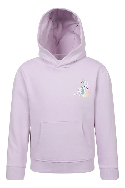 Floral Tiger Kids Hoodie