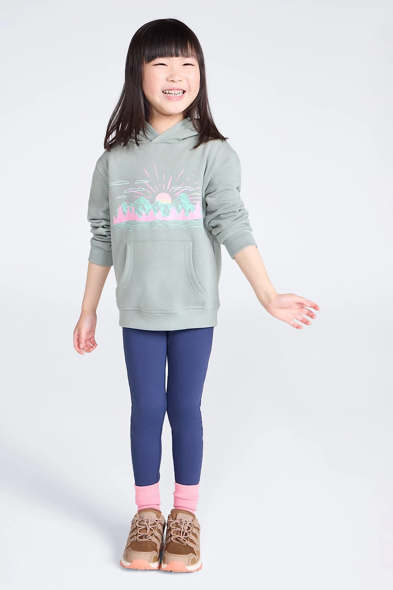 Mountain Sunset Kids Hoodie
