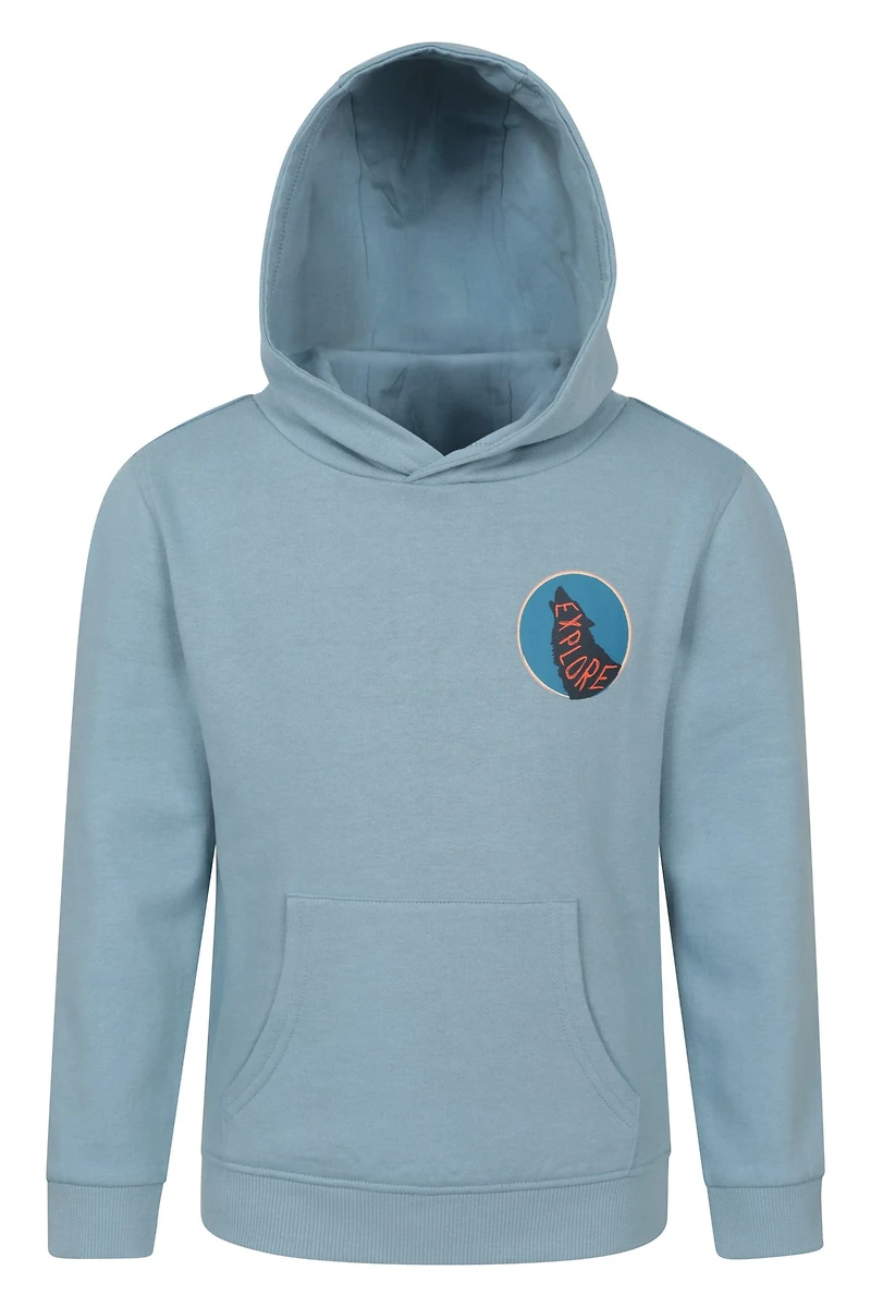Howling Wolf Kids Hoodie