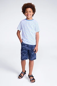 Striped Kids Short Sleeve Tee