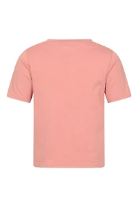 Dino Grid Kids Short Sleeve T-Shirt