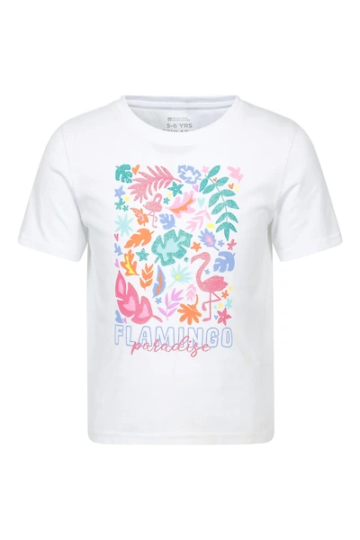Flamingo Paradise Kids Short Sleeve T-Shirt