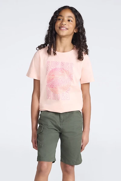 Summer Waves Kids Short Sleeve Tee