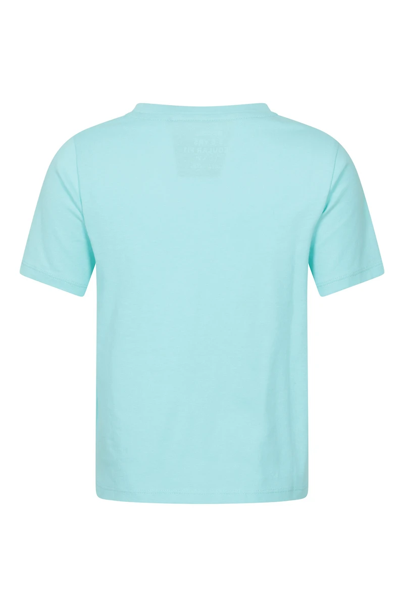 Organza Heart Kids Short Sleeve Tee