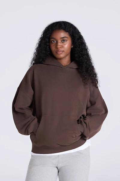 Idol Womens Drop Shoulder Hoodie