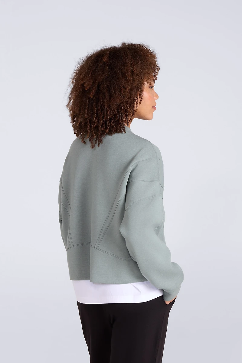 Active Womens Crop Sweatshirt