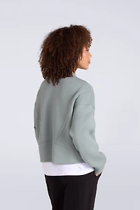 Active Womens Crop Sweatshirt