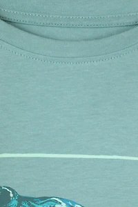Glow The Dark Bear Kids Tee