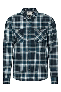 Maine Mens Flannel Long Sleeve Shirt