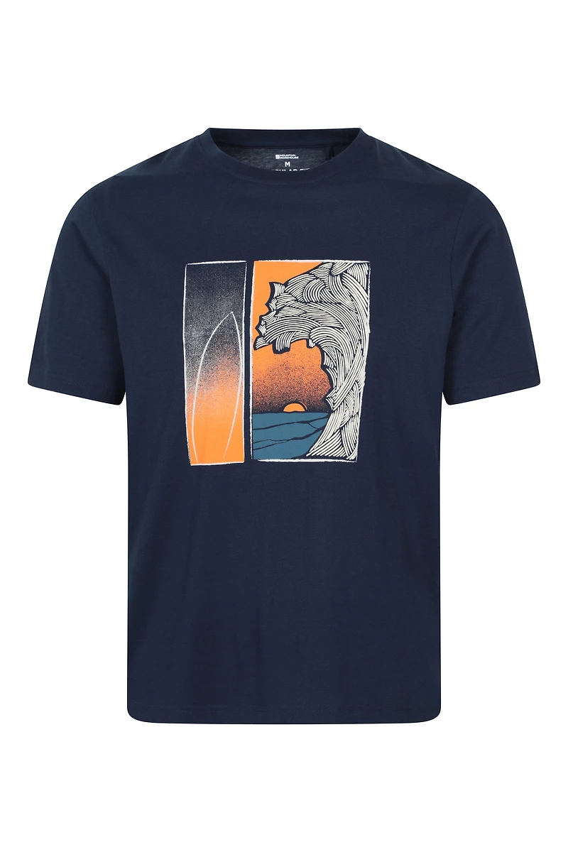 Surfers Mens Organic T-Shirt