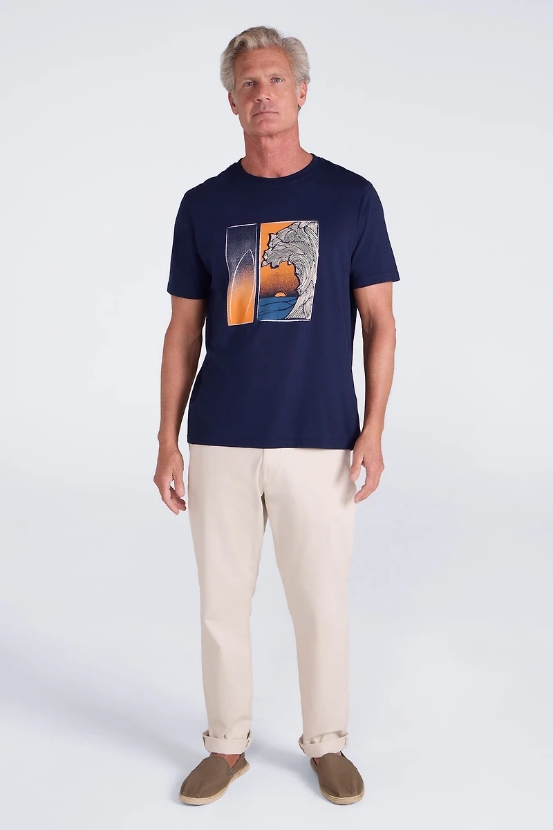 Surfers Mens Organic T-Shirt