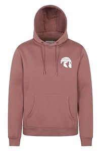 Mountain Badge Graphic Mens Hoodie