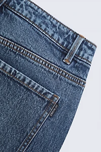 High Waisted Straight Leg Womens Jeans