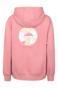 Printed Landscape Womens Regular Fit Hoodie
