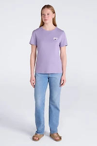 Printed Womens Birds at Dusk T-Shirt