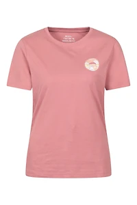 Landscape Womens Graphic Short Sleeve T-Shirt