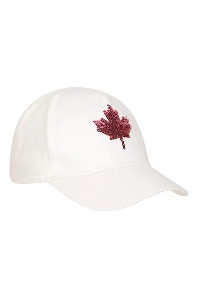 Canada Sequin Kids Baseball Cap