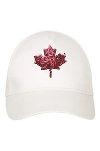 Canada Sequin Kids Baseball Cap