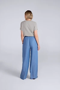 Tencel Chambray Womens Trousers