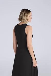Alba Womens Tank Midi Dress