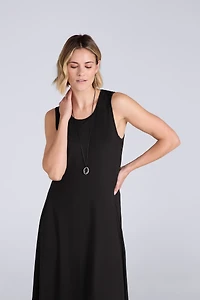 Alba Womens Tank Midi Dress