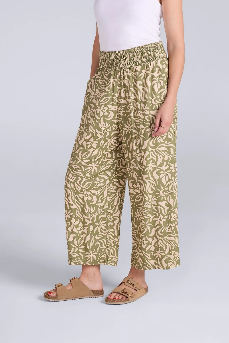 Carbis Womens Cropped Beach Pants